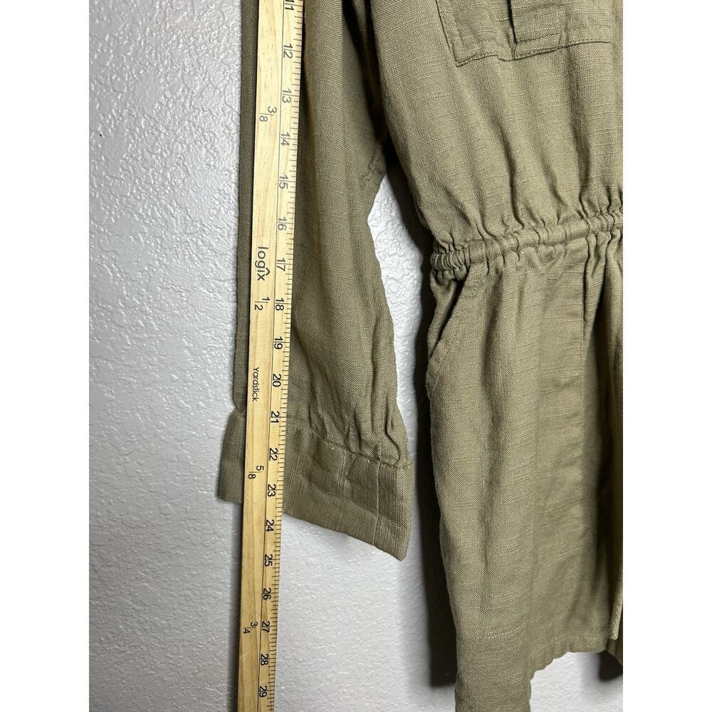 Billabong Wake The Night Women's Lifestyle Short Romper Green Long Sleeve Large - Picture 7 of 13